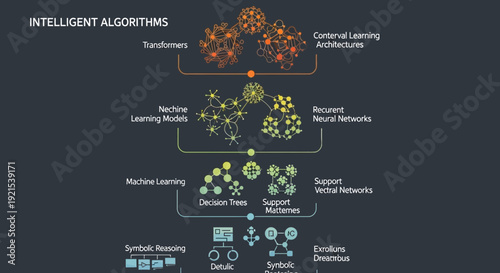 Intelligent Algorithms Hierarchy Machine Learning and Neural Networks.