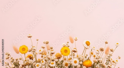 Happy mother's day wishes with beautiful flowers and greenery