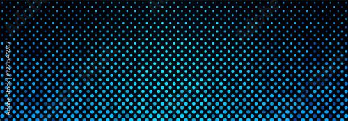 Dots Geometric Pattern Background Texture for Digital Art, Data Science, AI Tech, Medical, Fintech, Biotech Graphic Design Forum Conference BG. Modern Halftone Circle Gradient. Vector Illustration