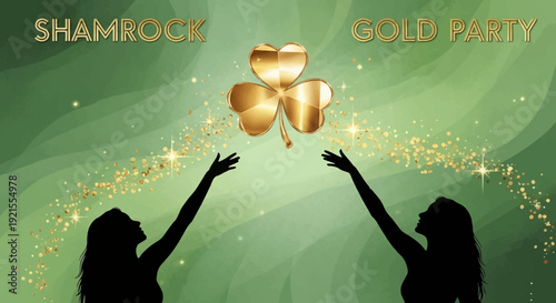 Women Reaching for Gold Coins.