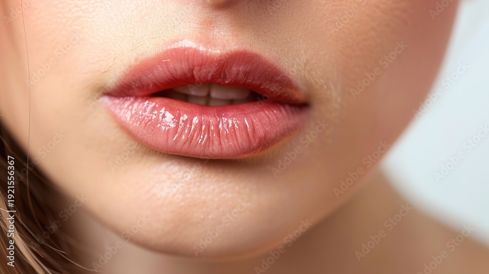 Fototapeta premium Understand and Manage Angular Cheilitis – Targeted Relief for Corner of Mouth Inflammation, Irritation, and Discomfort