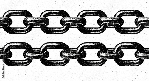 chain links, metal, industrial, connection, strength, pattern