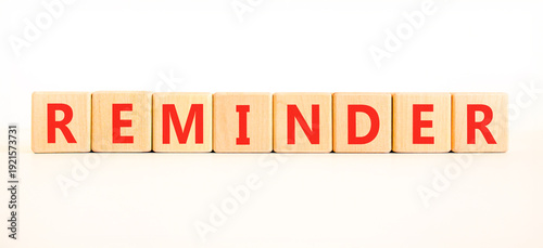 Photography Reminder word symbol