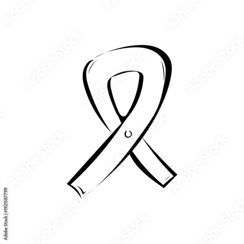 Black Morning Ribbon 