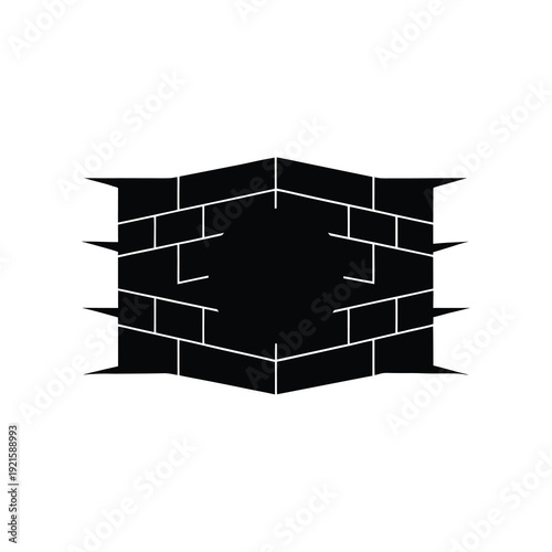 Wall ball silhouette on white, functional training equipment