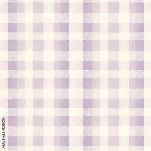 Soft Pastel Plaid Pattern
