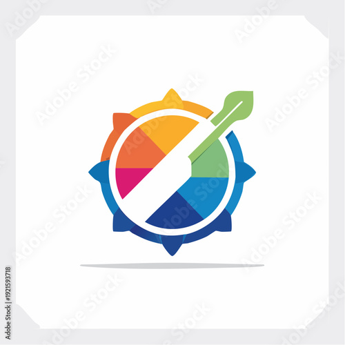 Culinary compass logo A journey through taste and exploration