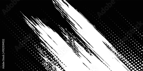 Abstract background with slash line dot pattern. Vector Illustration