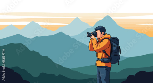 Capturing the Majestic Landscape: A Photographer's Journey in the Mountains