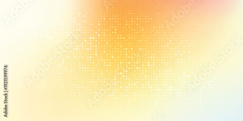 Modern subtle yellow halftone backdrop with clean transition and copy space eps10