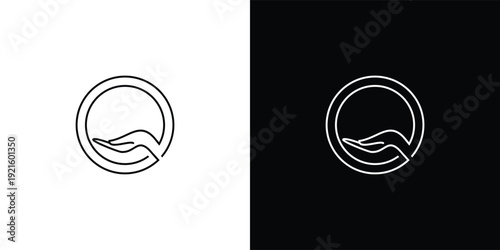 Line Art Hand Logo Design for Minimal and Modern Branding