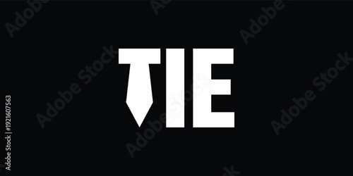Modern Tie Wordmark Logo Design for Fashion and Apparel Brand
