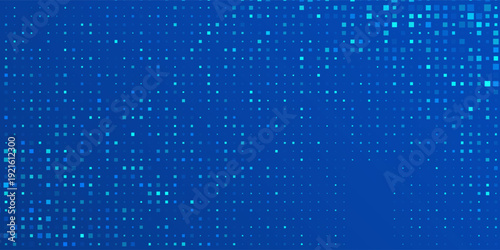 Art blue Tech Finance Fintech Background Abstract Pixel Pattern. Abstract Business Tech Science modern abstract simple