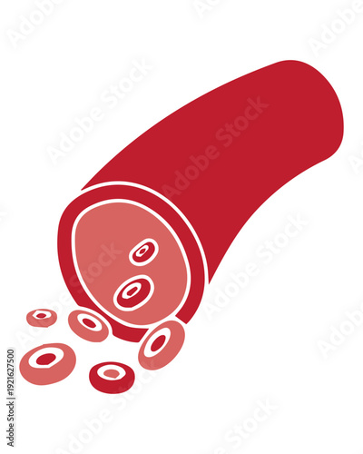 Red Blood Cells Illustration