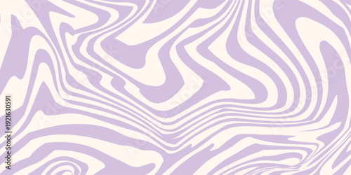 Abstract pastel psychedelic waves print background. 1970s trippy seamless pattern. Marble acrylic swirl pattern. Y2k style.