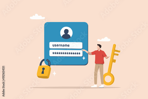 Login Access With Key