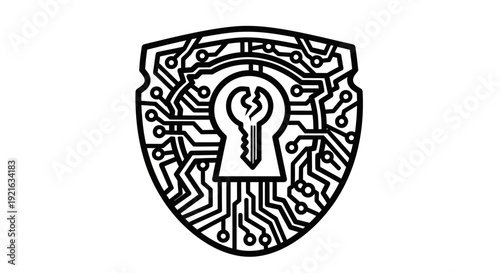 Minimalist graphic design of a single red heart on a white background, simple symbol of love and emotion