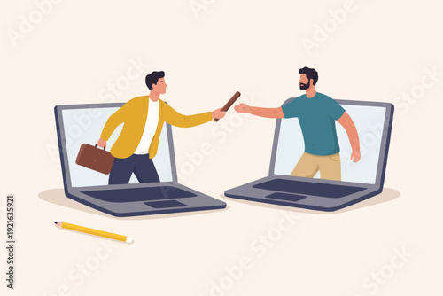 People Working With Computers