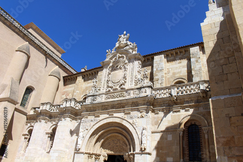 Exterior of Real Colegiata de San Isidoro in July 2024 Romanesque basilica