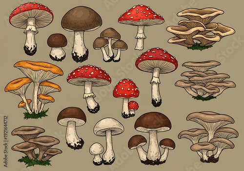 Fungal Flora: A Botanical Sketchbook