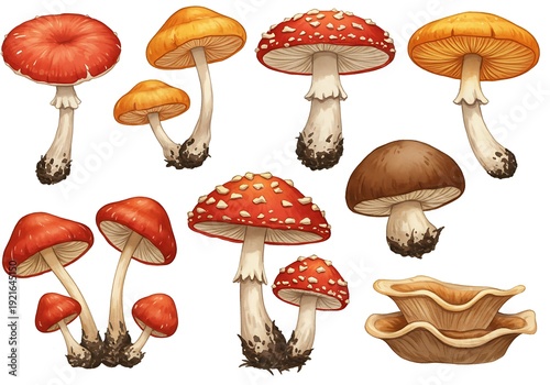 Autumn Fungus Fantasy