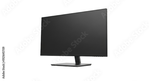 Wallpaper Mural Modern minimalist computer monitor with sleek black design and stand Torontodigital.ca