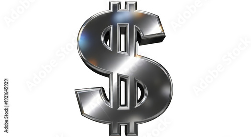 Wallpaper Mural A bold dollar sign symbol representing currency and financial concepts. Torontodigital.ca