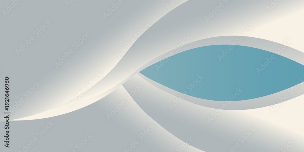 Obraz premium Light White Background, Abstract geometric background with liquid shapes. Vector illustration.