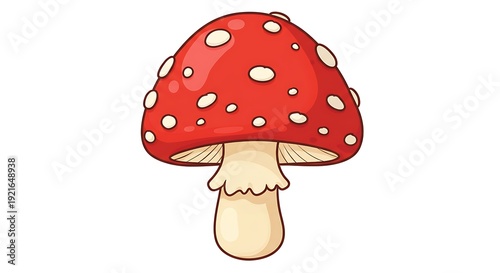 Crimson Cap & Creamy Stem