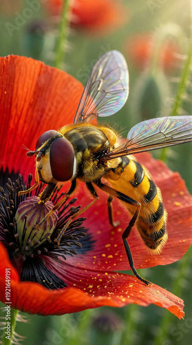 Bee on a flower