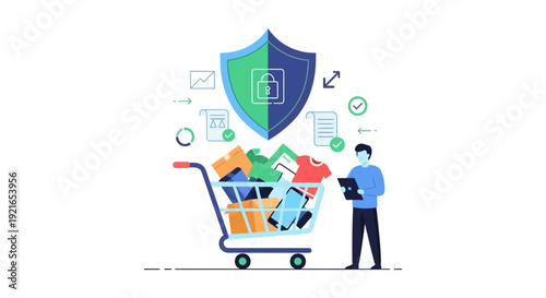 Secure Online Shopping with E-commerce Protection: Digital Transaction Safety and Data Privacy