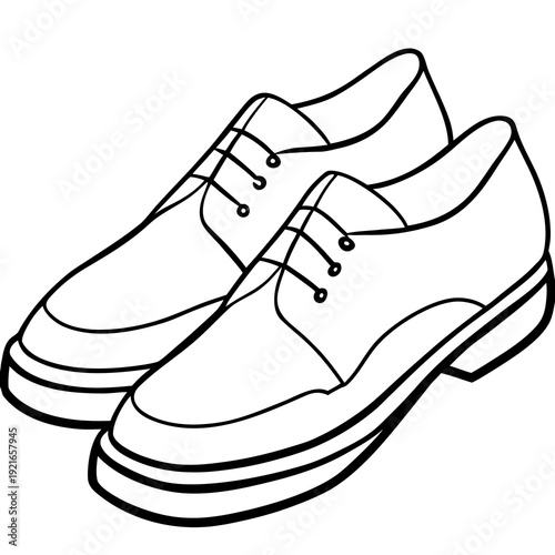 sketch of shoes