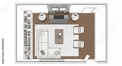 Floor Plan Home Interior Design.