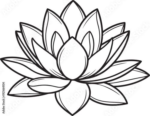 Lotus flower icon