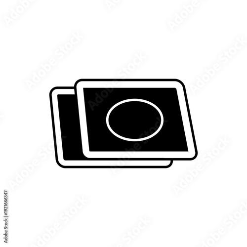 コースターをイメージしたアイコン