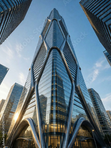 Modern skyscraper