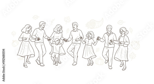 Group of People Dancing Together.
