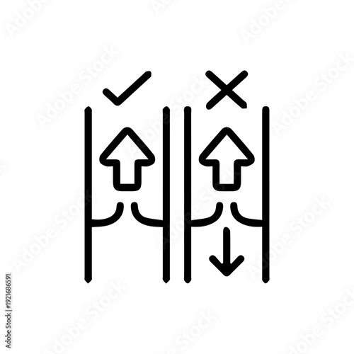 Directional Flow Icons