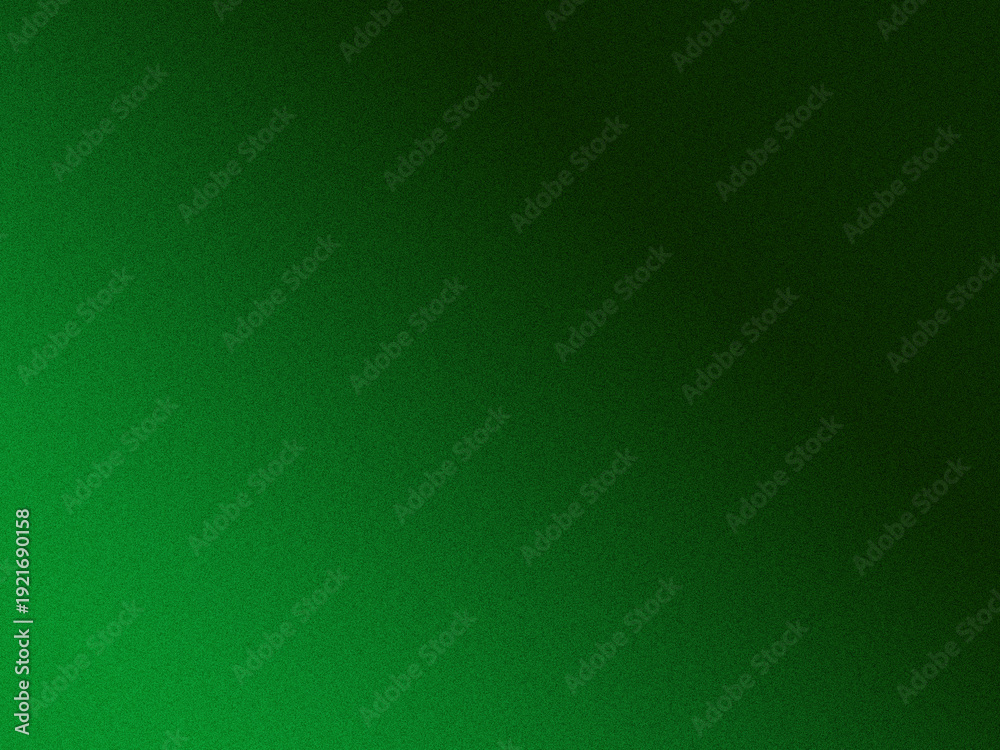 Fototapeta premium Green Grainy Gradient Background 