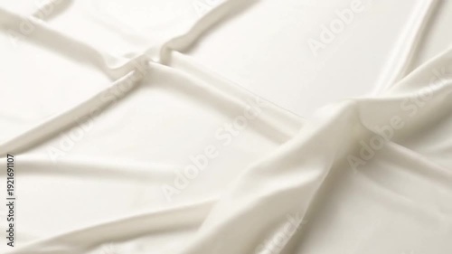 Dynamic Fabric Geometry Overhead, intricate folds and pleats shifting