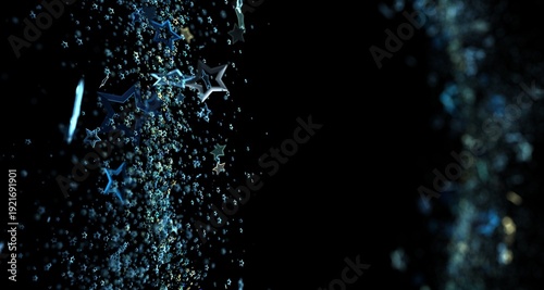 Abstract background featuri...