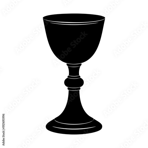 An Elegant Chalice in Silhouette