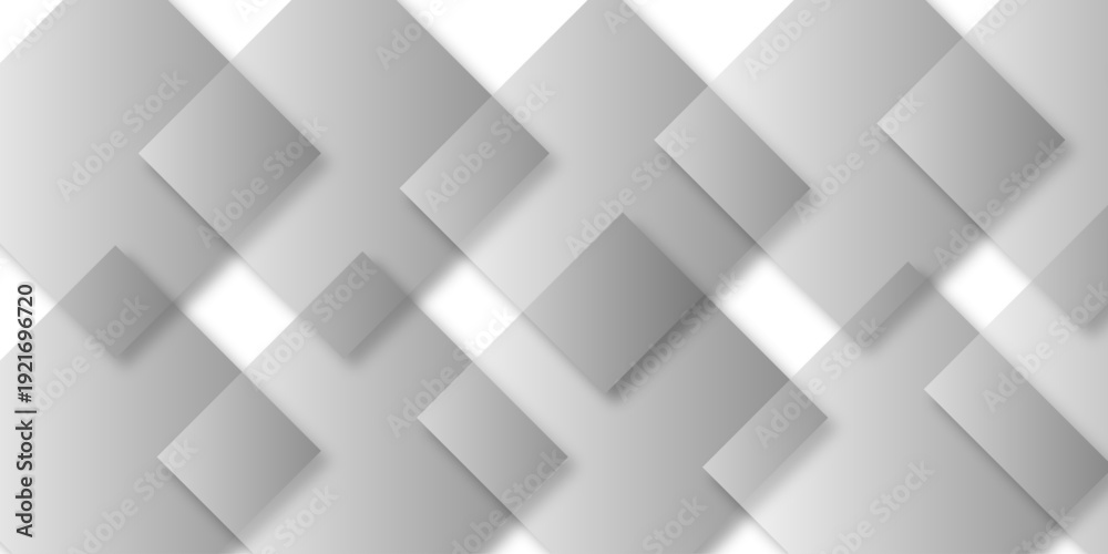 Obraz premium 1363Abstract background with cubes. Modern geometric background. White ceramic brick tile. 
