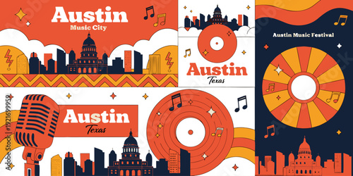 USA, US, U.S, United States - Austin Music City – Live Music Capital of the World | Texas Festivals, Concerts, Culture & Creative Arts Showcase

