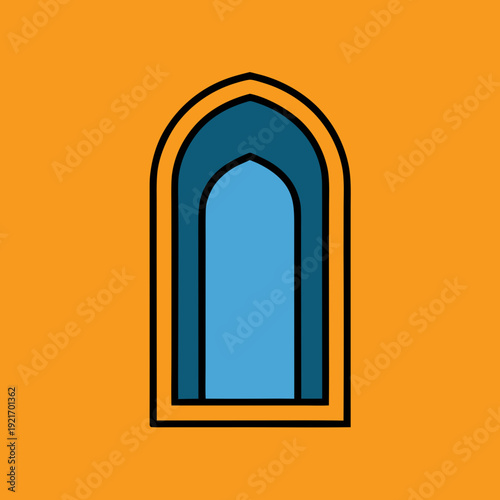 window in the church