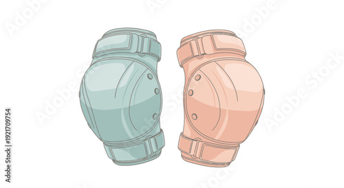 Knee Pads Protection for Skating Sports.
