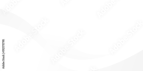 White gradient abstract curve pattern on gray background.