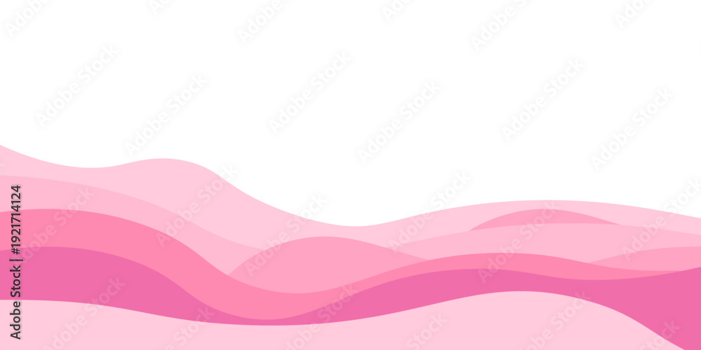 Fototapeta premium pink colour tone wave curve abstract background