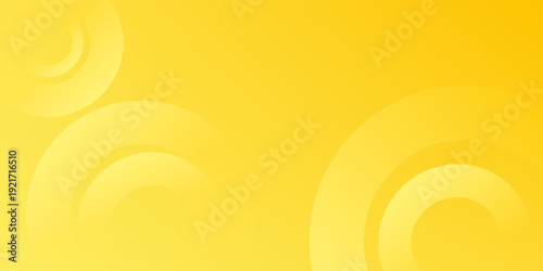 gradient yellow background. Abstract yellow modern background with circle elements. vector ilustration eps10
