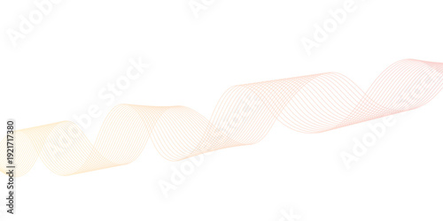 Abstract colorful wave line futuristic technology flowing particles. modern curved wave smooth stripe seamless pattern. digital frequency track equalizer. stylized wave line art background.	